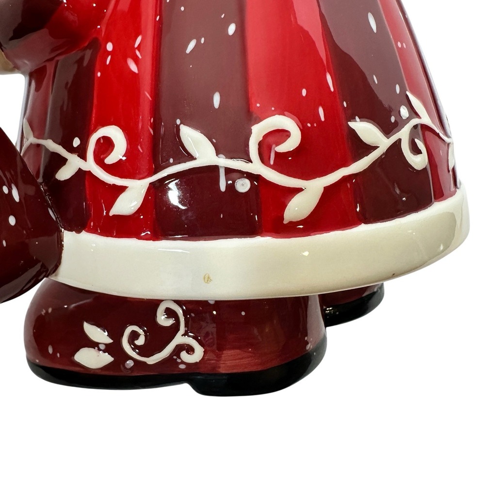 Bella Casa by Ganz Santa Claus Ceramic Christmas Pitcher 8.5" Holiday Decor - Picture 10 of 16